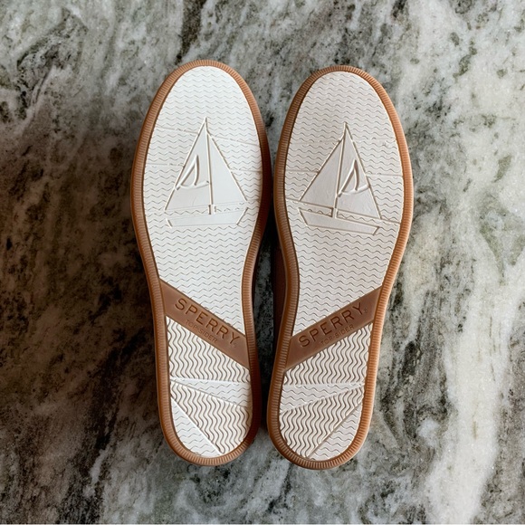 Sperry—Top-Sider Angelfish Boat Shoe, Linen Gold (Size 9.5) - Picture 8 of 10